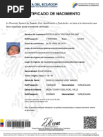 RC Certificado de Nacimiento 1759550856