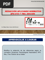 PTT Redacción Aplicando Apa 6ta. y 7ma Edición