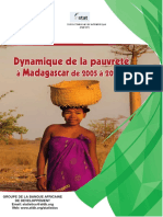 Dynamique de La Pauvreté A Madagascar