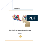 7 Psicologia Del Pensamiento y Lenguaje