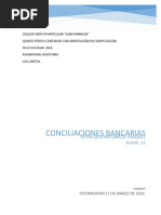 CONCILIACIONES BANCARIAS Franklin