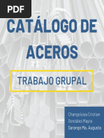 Catálogo - Aceros