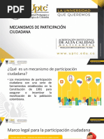 Mecanismos de Participacion Ciudadana