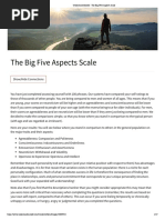 Understand Myself - The Big Five Aspects Scale