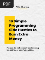 Side Hustle Book For Progammers