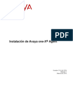 Instalación de Avaya One-X Agent