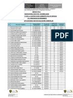 Evaluacion Curricular Cas N 029