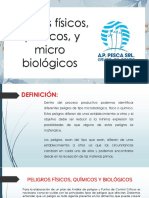 Peligros Físicos, Químicos, y Micro Biológicos