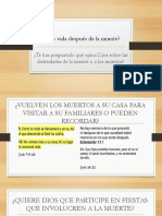 ¿ Vida Después de La Muerte?: ¿Te Has Preguntado Qué Opina Dios Sobre Las Festividades de La Muerte o A Los Muertos?