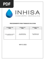 Procedimiento Trabajo en Altura