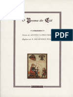 Afonso Lopes Vieira Versaì o O Poema Do Cid Ed ReloÌ Gio D'AÌ Gua