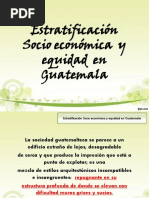 Estratificación Socio Economica y Equidad en Guatemala-1