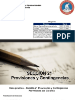 Presentación Sección 21 y 28