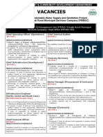 PRSWSSP Vacancies Advertisement