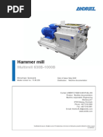 Hammer Mill: Multimill 630B-1000B