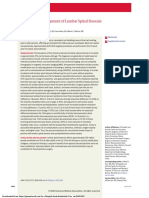 Diagnosis and Management of Lumbar Spinal Stenosis