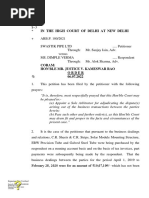 In The High Court of Delhi at New Delhi: Signature Not Verified