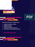 Vídeo Apresentacao Mediacão Pedagógica No Moodle Avaliação e Feedback