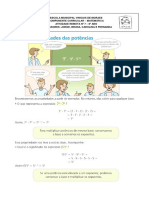 Atividade 07 - Propriedades Da Potenciação