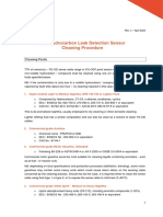 TTK Hydrocarbon Leak Detection Sensor Cleaning Procedure