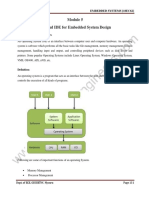 RTOS and IDE For Embedded System Design