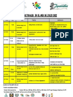 Programación de Actividades en El Mes de Julio.