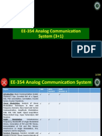 EE-354 Analog Communication Systems