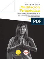 Especialización en Meditación Terapéutica