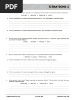 Chemsheets GCSE 1106 (Titrations 2)