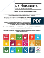 Hoja Humanista Agenda 2030