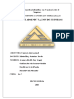 Comercio Internacional Integración Económica