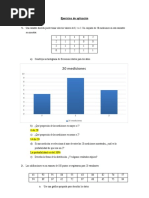 Ejercicio Practico Distribución de Frecuencias de Datos Cuantitativos