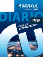 Tarifario Diario - 2021