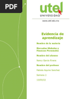 Mercados Globales y Finanzas Personales - Semana SEMANA 2