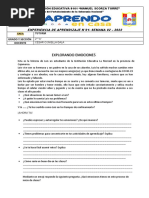 Tutoría - Ficha Socioemocional-Semana 2