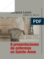 Libro Jaques Lacan 8 Presentaciones Enfermos