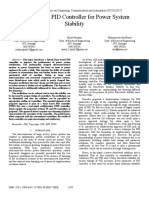 Fuzzy Tuned PID Controller For Power System Stability