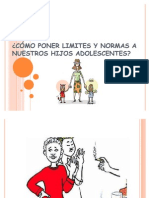 Cómo Poner Normas y Límites A Los Adolescentes