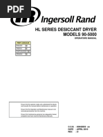 HL Series Desiccant Dryer MODELS 90-5000: Operators Manual