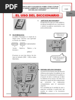 14 Uso Del Diccionario 3 Secundaria