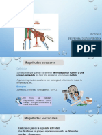 Magnitudes Escalares y Vectoriales