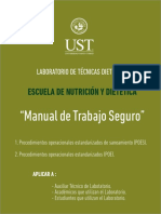 Manual de Trabajo Seguro Nutricion Y Dietetica POE Y POES