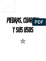 Piedras J Cuarzos y Sus Usos