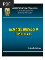 Cimentaciones Superficiales