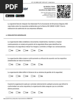 NTC Iso 28000 - 2007 Checklist - Safetyculture