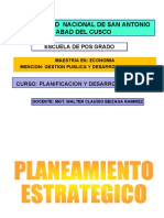 4 Planeamiento y Plan Estrategico