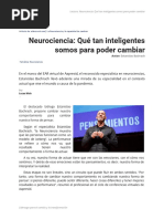 RC1 Qué Tan Inteligentes Somos para Poder Cambiar - Estanislao Bachrach