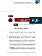 12.4. Análisis de Riesgo y Desastres