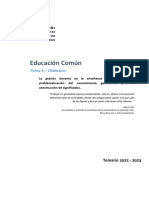 Tema 5 - La Gestión Docente en La Enseñanza de La Geometría