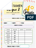 Examen Tercer Trimestre El Cristal